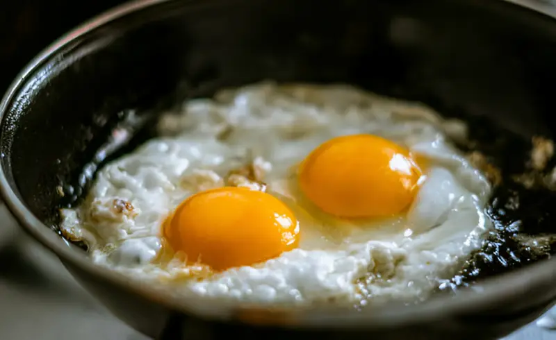 Recetas con huevo: Un par de huevos fritos