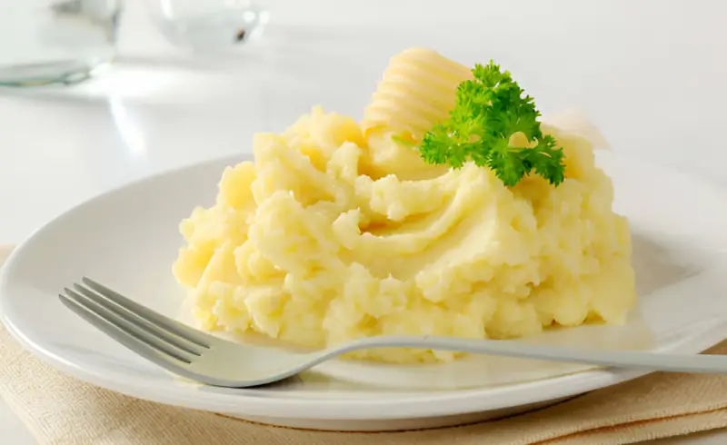 Recetas de guarniciones: puré de patatas