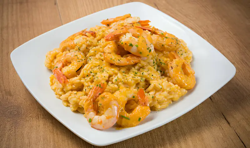 Recetas con marisco: Arroz con gambas