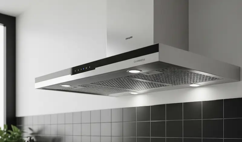 Campana extractora de diseño moderno para electrodomésticos de cocina