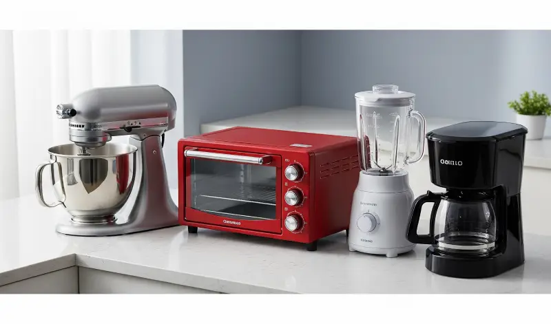 Pequeños electrodomésticos de cocina modernos